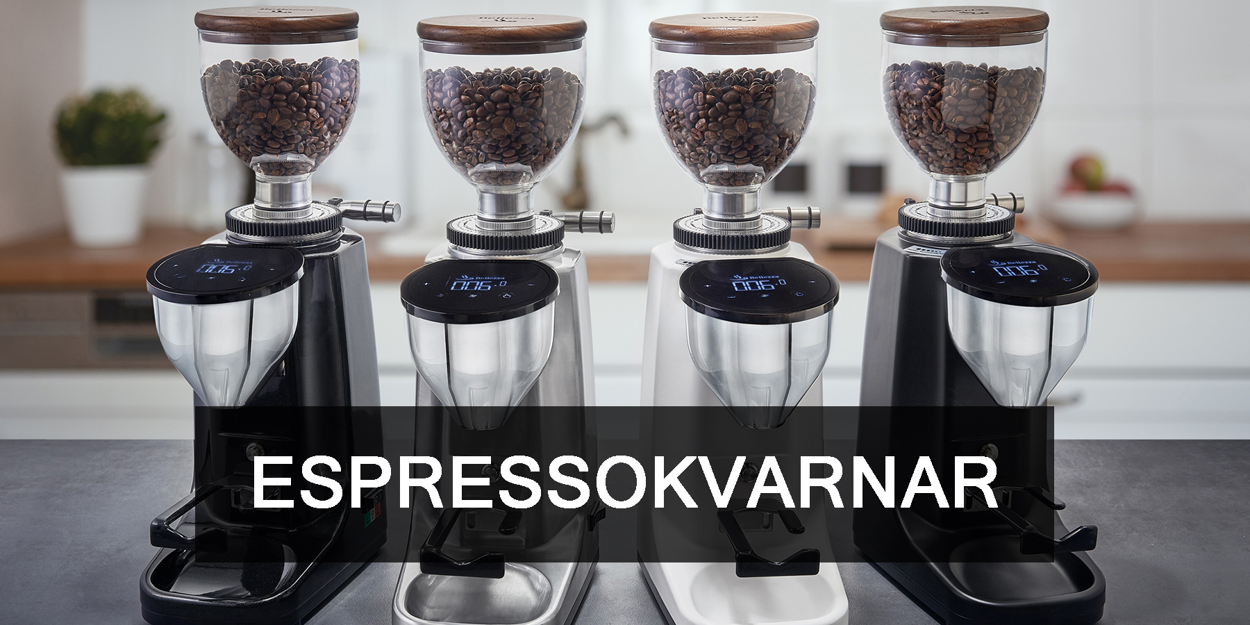 Espressokvarnar för hemmabruk 
