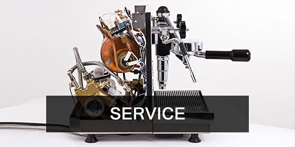 Kontakta oss för service på din espressomaskin