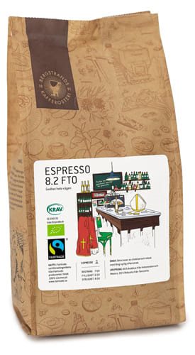 BESGSTRANDS Espresso FTO 8.2 KRAV 4kg